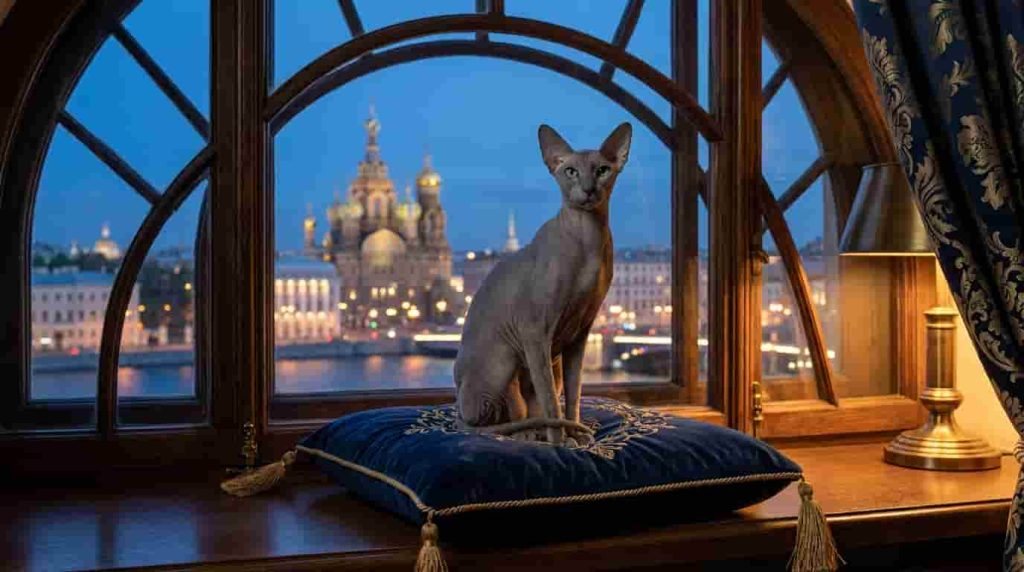 The Unique Origins of the Peterbald Cat