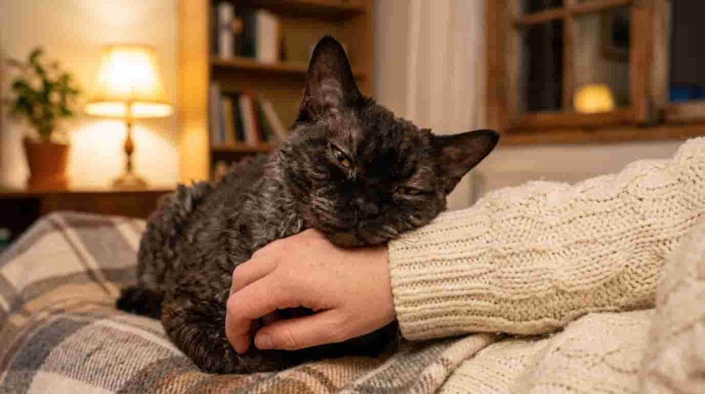 The Charming Ural Rex Cat Personality