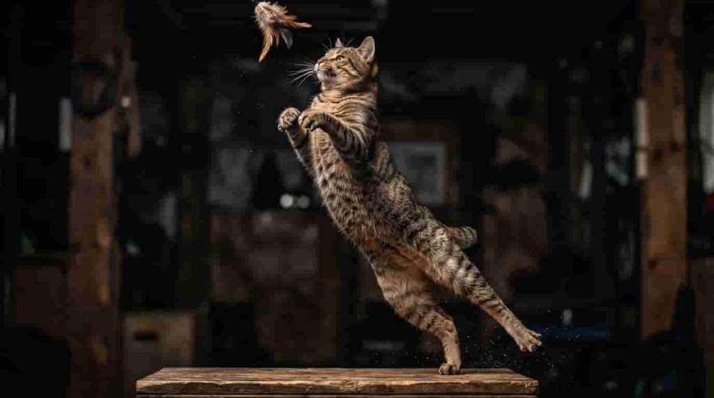 Flexible Spines Power Feline Flexibility