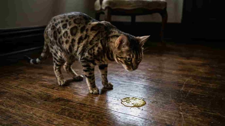 Why Is My Cat Throwing Up? Causes, Types of Vomit and When to Worry