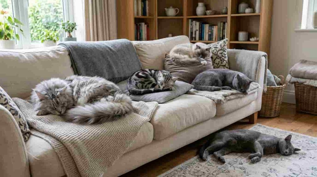 Best Couch Potato Cat Breeds: What Makes a Cat Low-Energy?