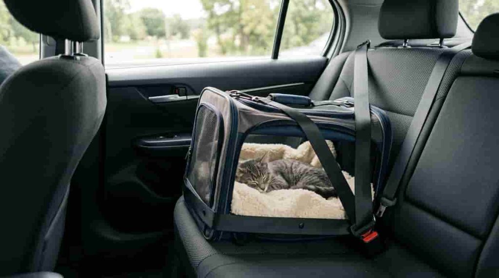 How Can I Calm My Cat During a Car Ride?