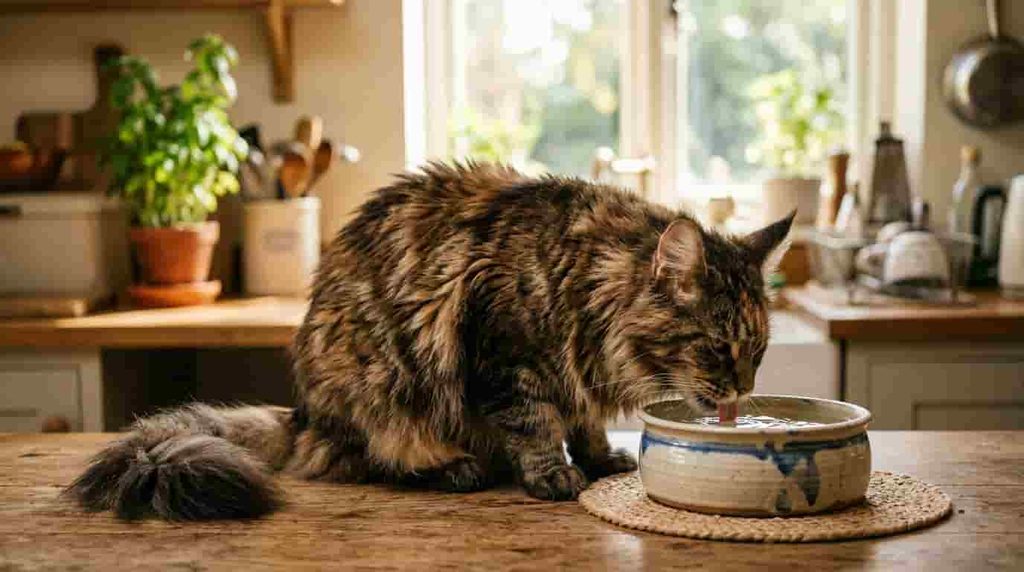 Why Is My Cat Drinking So Much Water?
