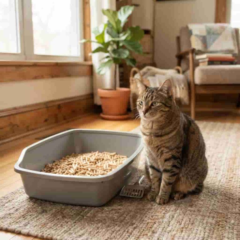 Cat Pine Litter: Pros, Cons, Safety and How It Works