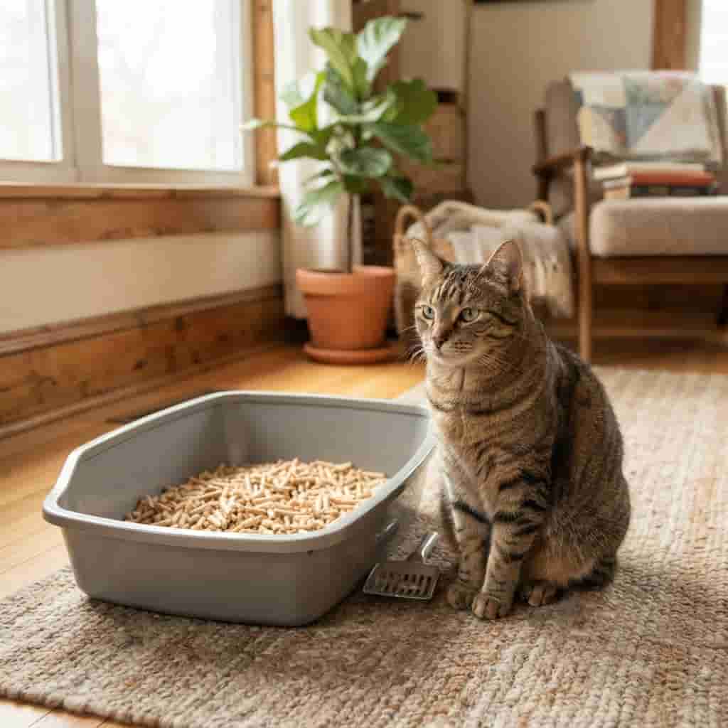 Cat Pine Litter: Pros, Cons, Safety and How It Works