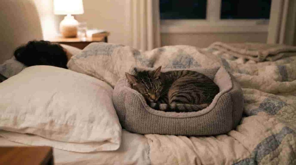 Common Myths About Cats Sleeping on People