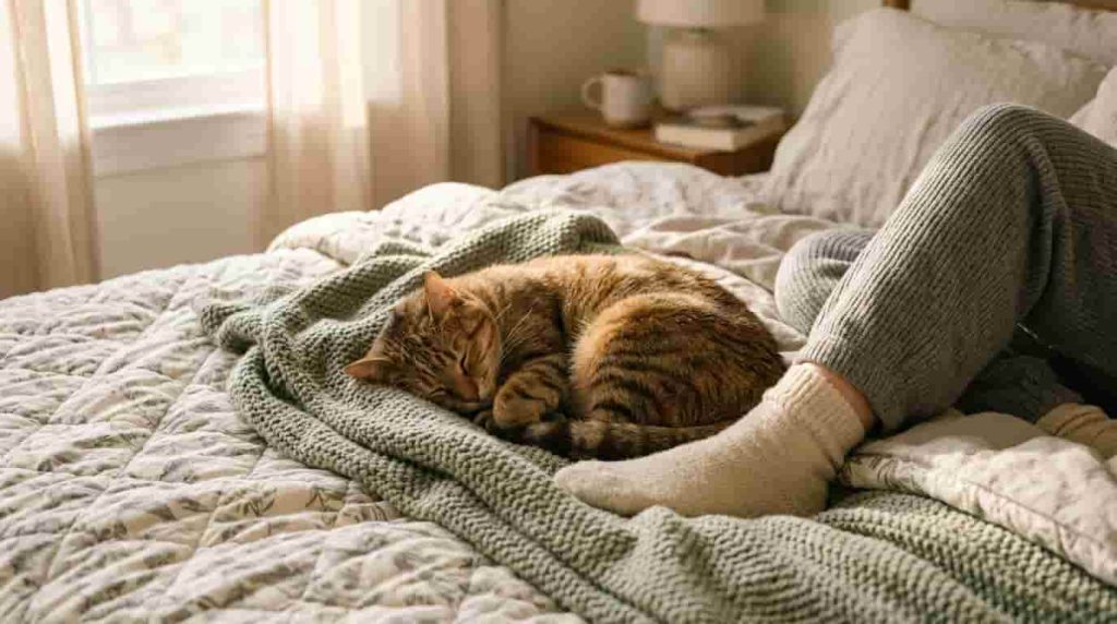 Understanding Your Cat's Body Language While Following You