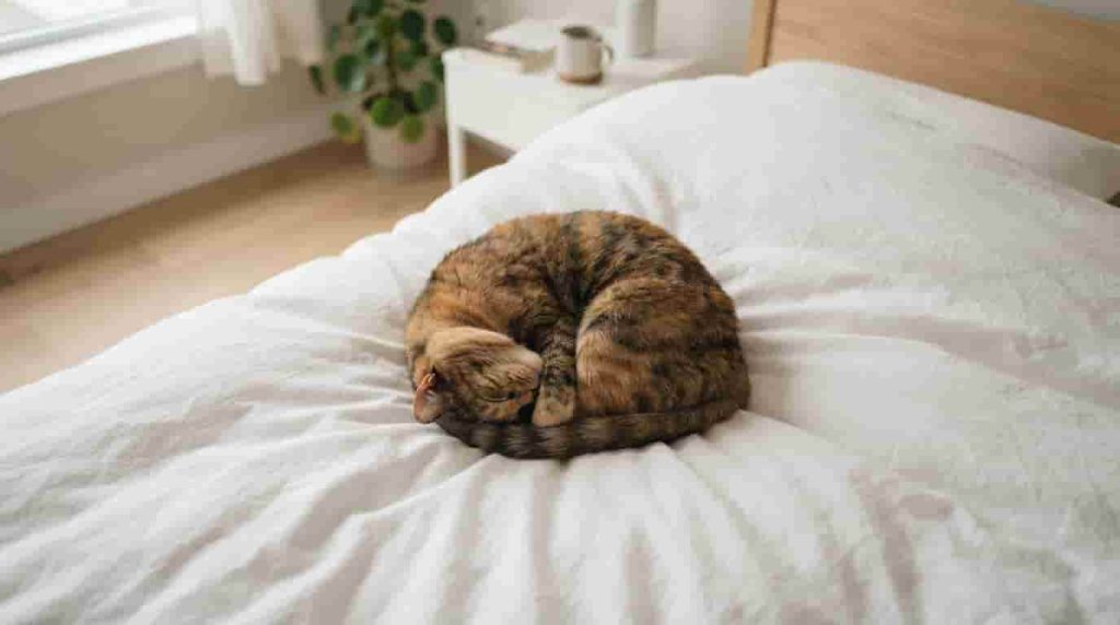 What Your Cat's Sleeping Position Says