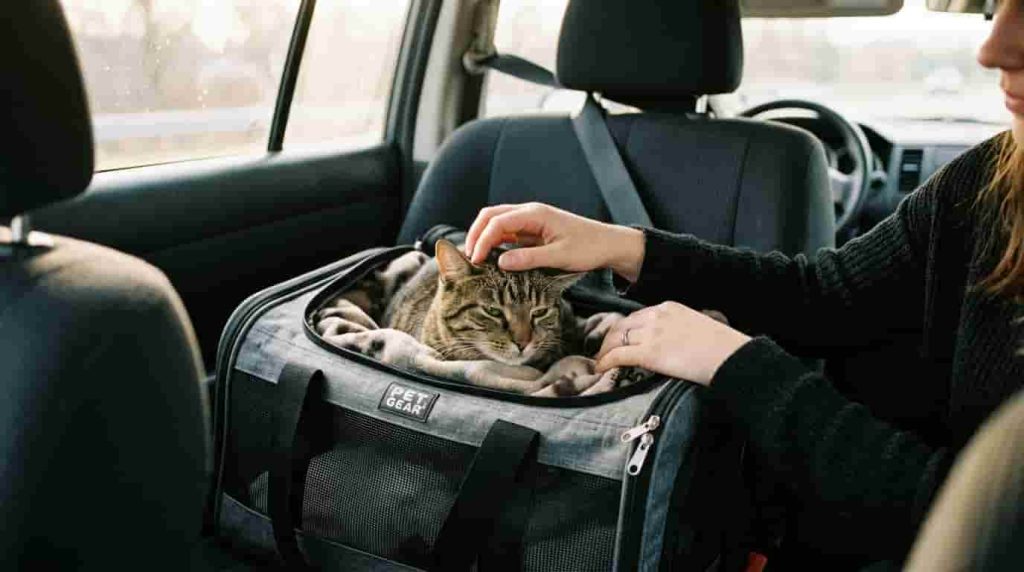 How to Stop Your Cat From Freaking Out in the Car