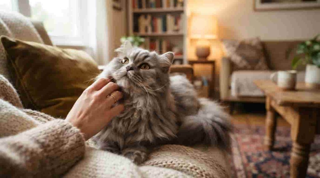 Names for Gray or Silver Persian Cats