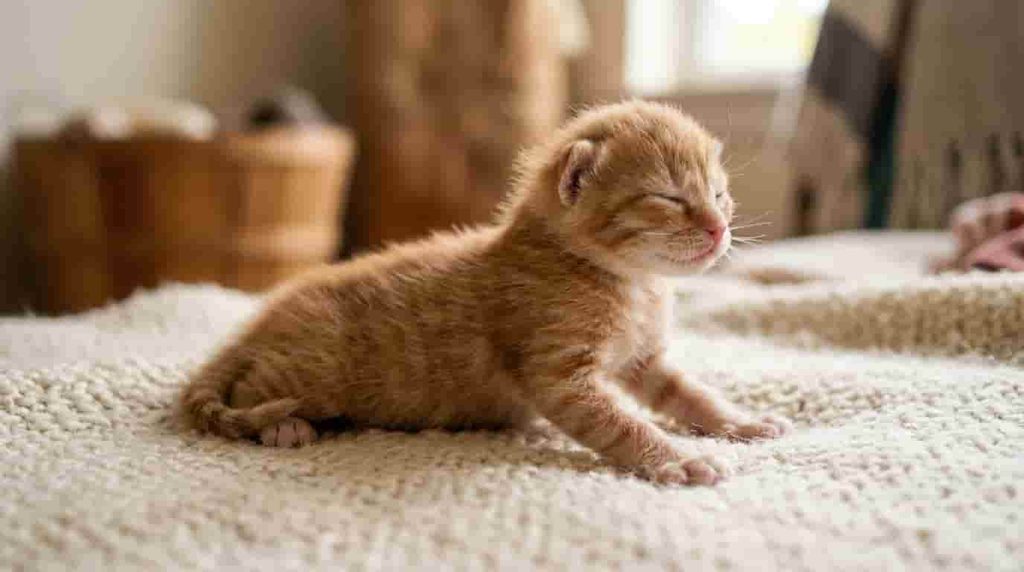 When Do Kittens Start Walking?