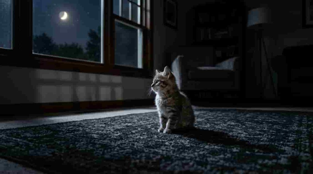 Uncovering Causes of a Kitten Crying at Night
