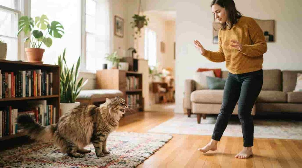 Why Does My Cat Meow When I Leave?
