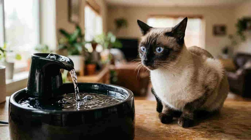 Drinking after vomiting
