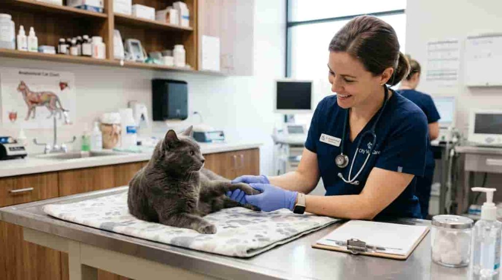 When Should a Vet See a Limping Cat?