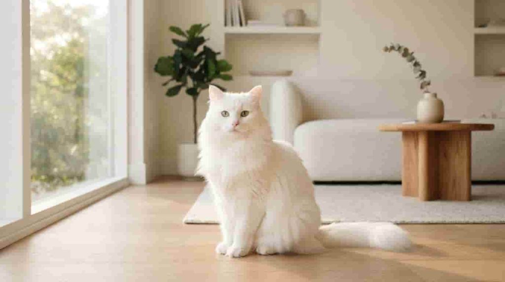 Cute Names for White Fluffy Cats