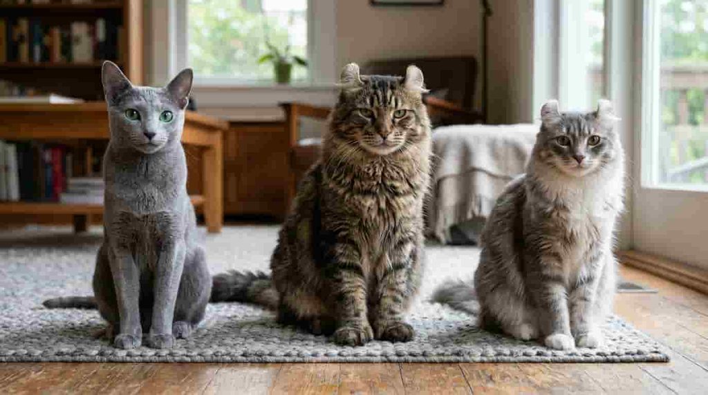 Russian Blue Cat vs Other Cat Breeds