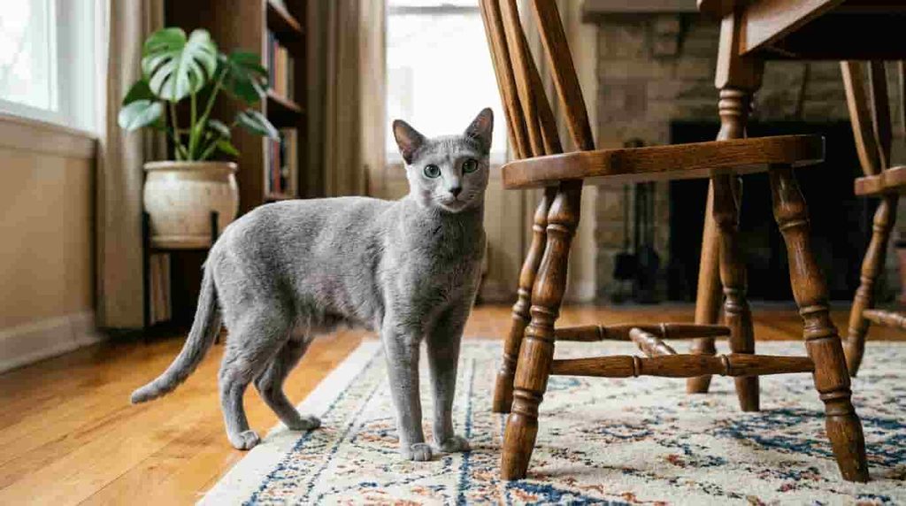 Russian Blue Cat Characteristics and Appearance