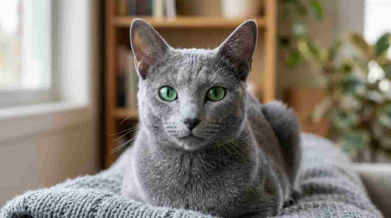 Russian Blue Cat: Personality, Price, Lifespan, Traits and Care