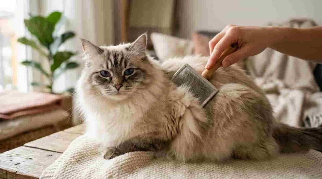 Neva Masquerade Cat Grooming and Care