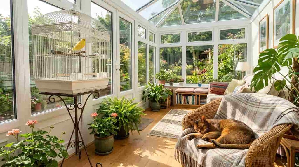 How to Cat-Proof a Bird's Cage and Living Area