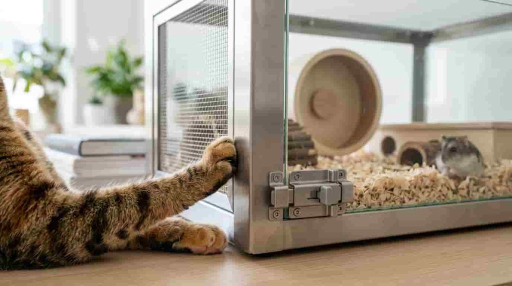 Should Cats and Hamsters Ever Be Allowed to Interact?