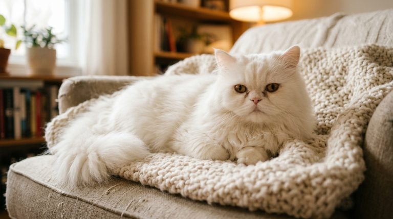 Cat_resting_on_blanket_
