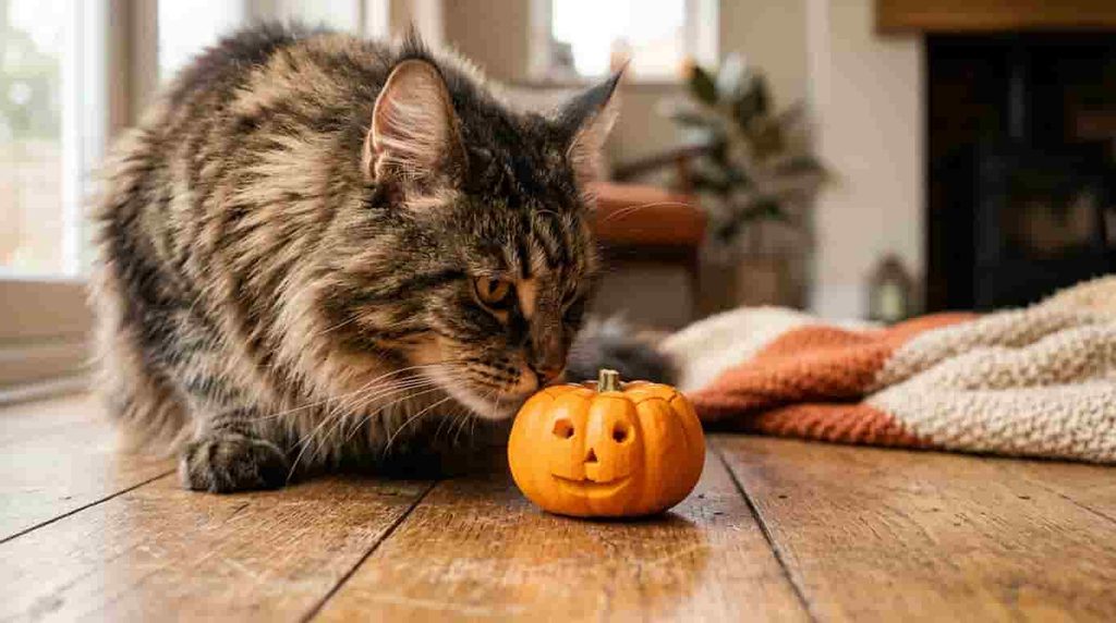 How much is too much pumpkin for cats