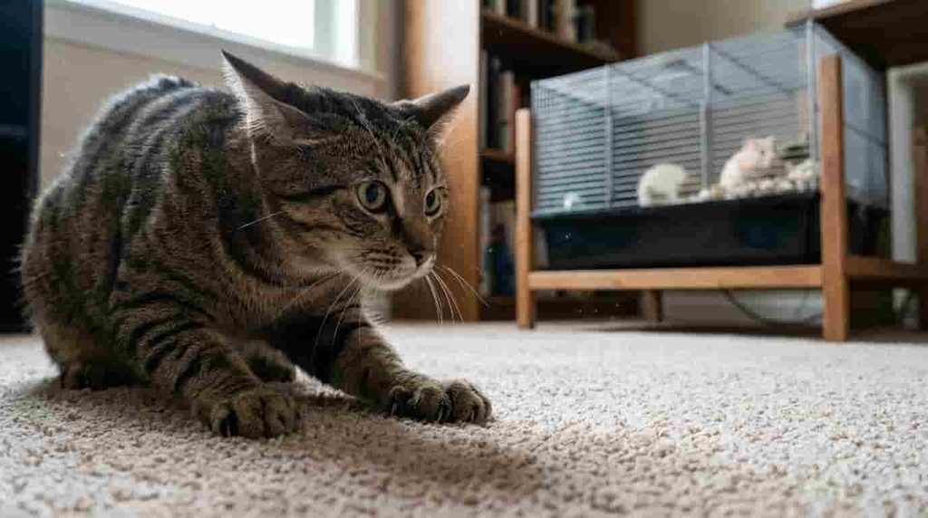 Main Risks of Keeping Cats and Guinea Pigs Together