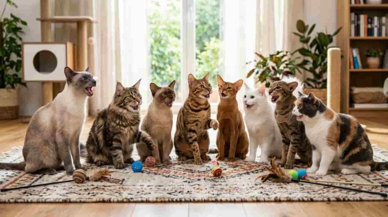 What Is the Most Vocal Cat Breed? Talkative, Noisy and Singing Cat Breeds