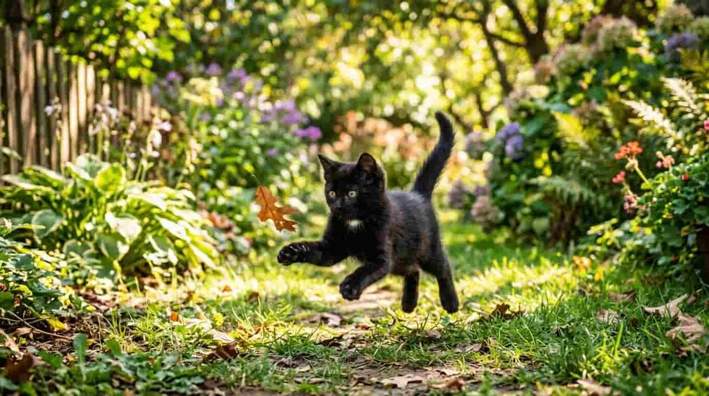 Japanese and Spanish Names for Black Cats