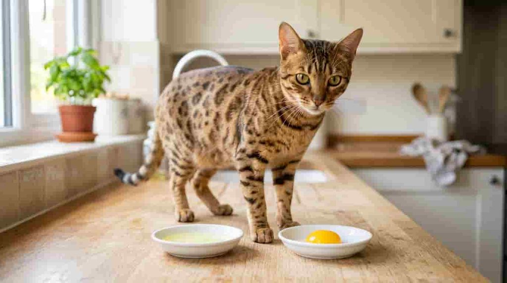 Raw Eggs for Cats vs. Cooked Eggs