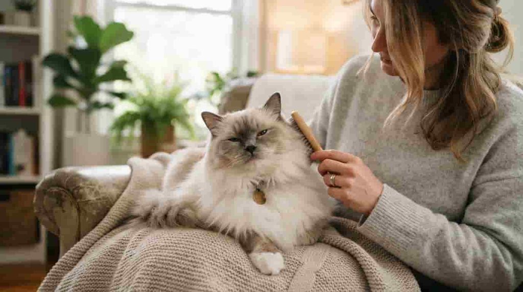 A Simple Cat Shedding Routine for Busy Owners