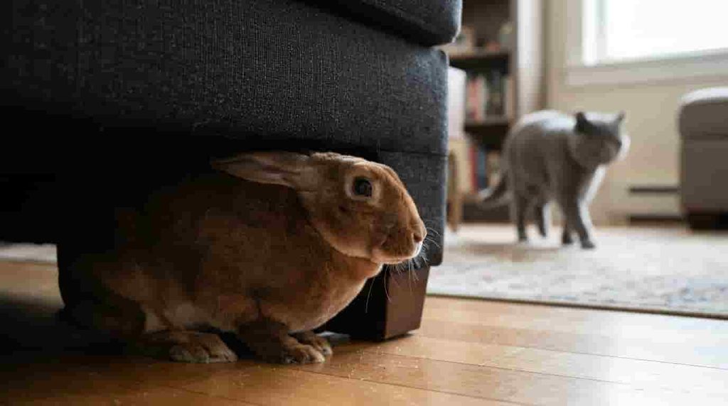 Are Cats Harmful to Rabbits