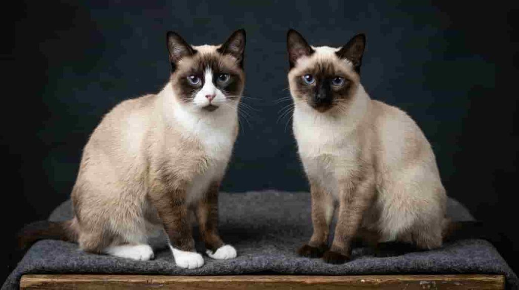 Snowshoe Cat vs. Siamese